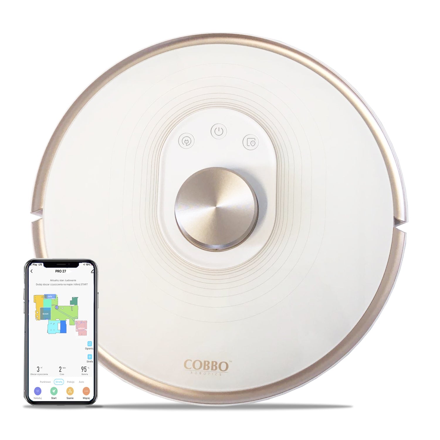 COBBO PRO27 Robot Mop and Vacuum - ClicBox
