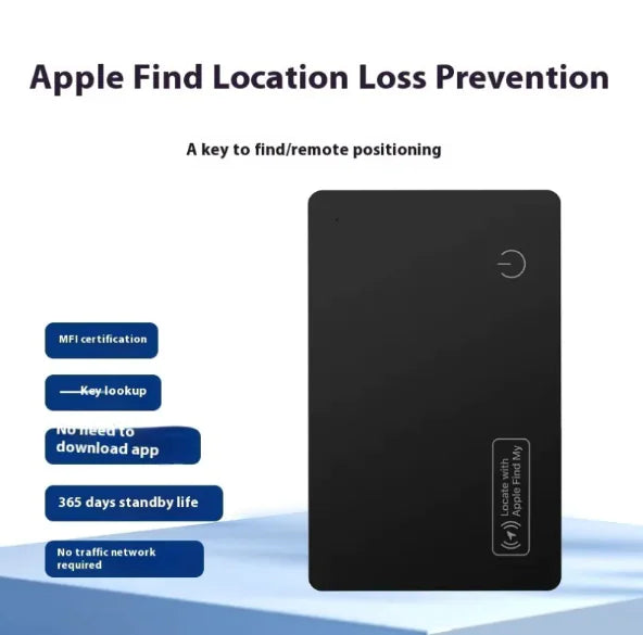 SleekFinder Alarm Card